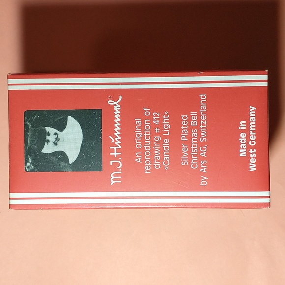 Vintage Hummel Silver Plated Christmas Bell 1987 Limited Edition - Picture 4 of 4